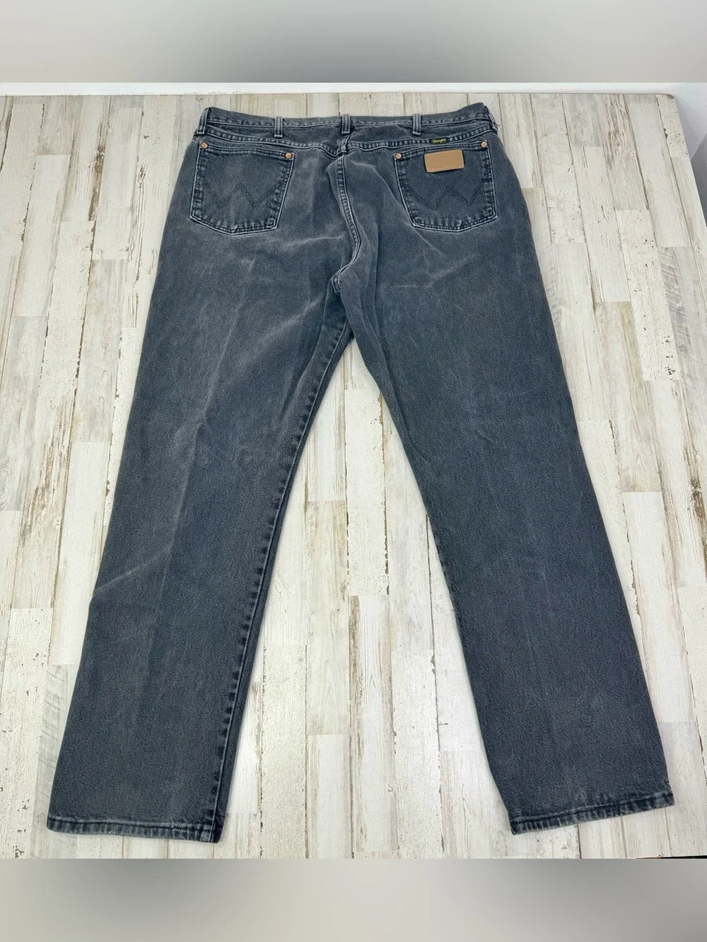 Wrangler Jeans Men's 42x33 Black Cowboy Western Outdoors 13MW2WK Lot Of 2
